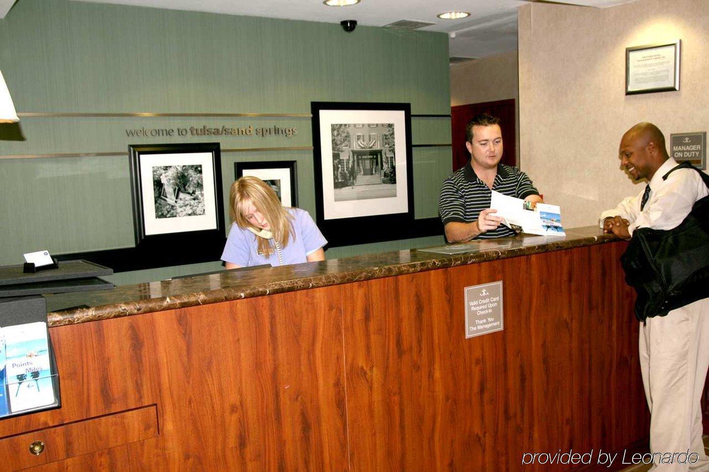 Hampton Inn Tulsa Sand Springs מראה פנימי תמונה